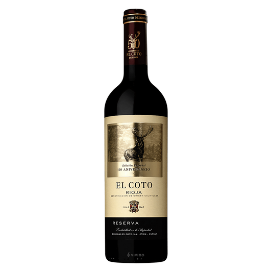 El Coto 50th Anniversary Reserva 2015 750ml