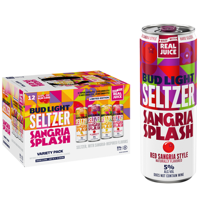 Bud Light Seltzer Sangria Splash Variety Pack 12pk 12oz Can 5.0% ABV