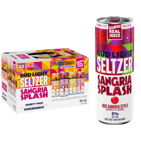 Bud Light Seltzer Sangria Splash Variety Pack 12pk 12oz Can 5.0% ABV