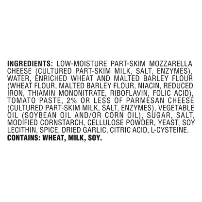 Jack's Cheese Pizza 12in 13.8oz