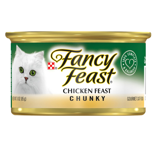 Purina Fancy Feast Chunky Chicken Feast Wet Cat Food 3oz