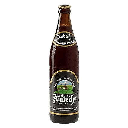 Andechs Weissbier Dunkel Single 16.9oz Btl