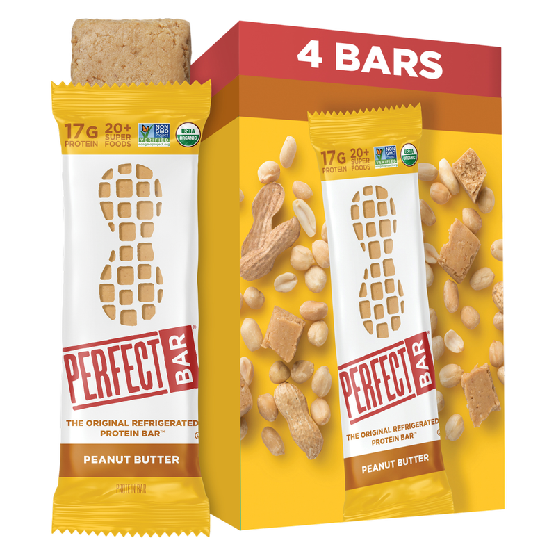 Perfect Bar Peanut Butter Protein Bar, 4ct