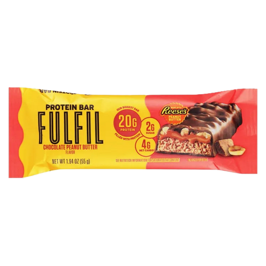 FULFIL REESE'S Chocolate Peanut Butter Flavored Protein Bar, 1.94 oz