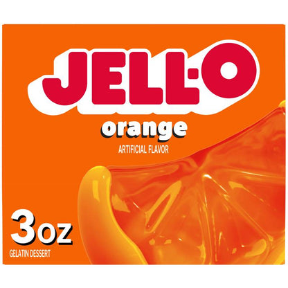 Jell-O Orange Gelatin, 3oz