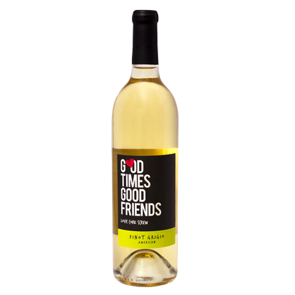 Love Cork Screw Good Times Good Friends Pinot Grigio 750 ml