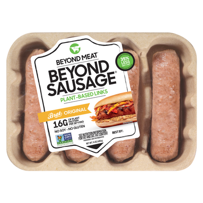 Beyond Meat Beyond Sausage Brat Plant Based Links 4ct 14oz