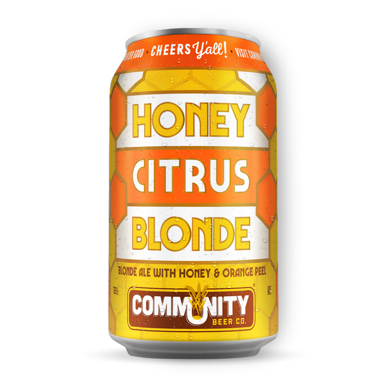 Community Honey Citrus Blonde 6pk 12oz Can 6% ABV