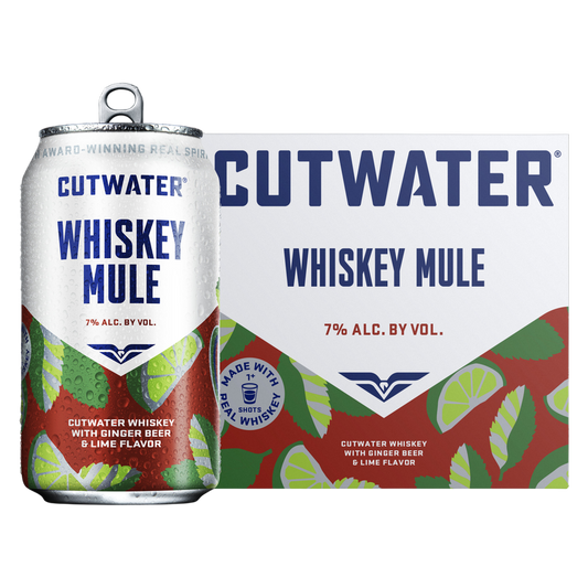 Cutwater Whiskey Mule 4pk 12oz 7% ABV