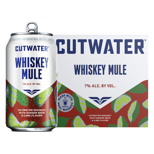 Cutwater Whiskey Mule 4pk 12oz 7% ABV
