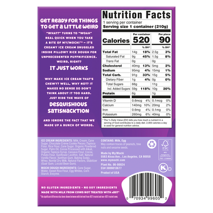 My/Mochi Cookies & Cream Ice Cream 6ct