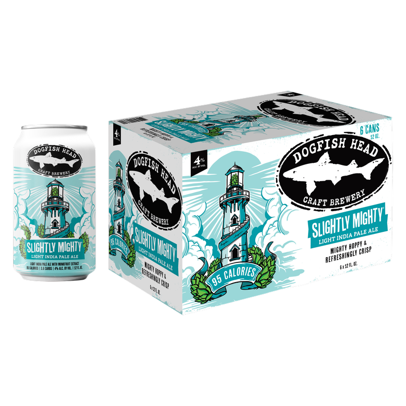 Dogfish Head Beer Slightly Mighty Lo Cal IPA