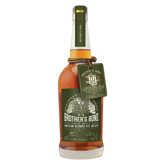 Brother's Bond Rye Whiskey 750ml Bottle 47.5% ABV