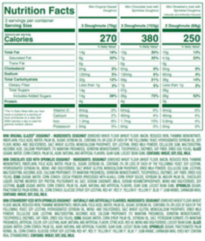 Krispy Kreme® 8-Count Assorted Minis Doughnuts