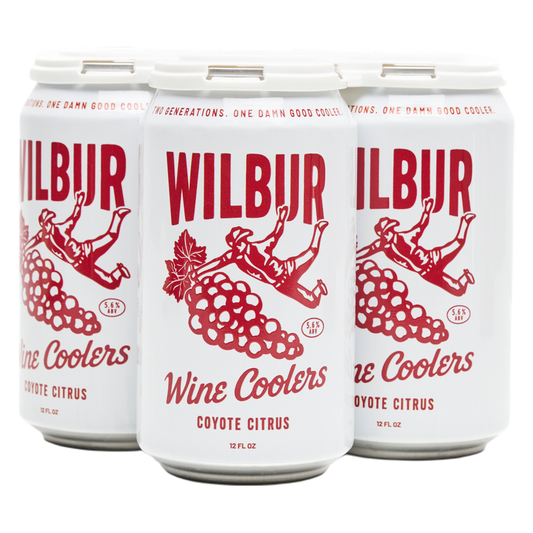 Wilbur Wine Coolers Coyote Citrus 4pk 12oz Cans