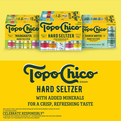 Topo Chico Ranch Water Hard Seltzer 12pk 12oz Cans 4.7% ABV