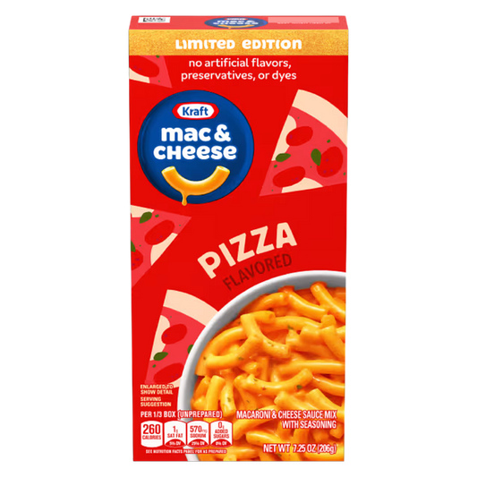 Kraft Pizza Flavored Mac & Cheese 7.25oz