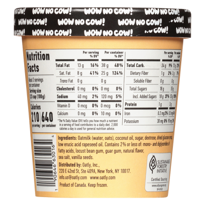 Oatly Non-Dairy Vanilla Ice Cream Pint