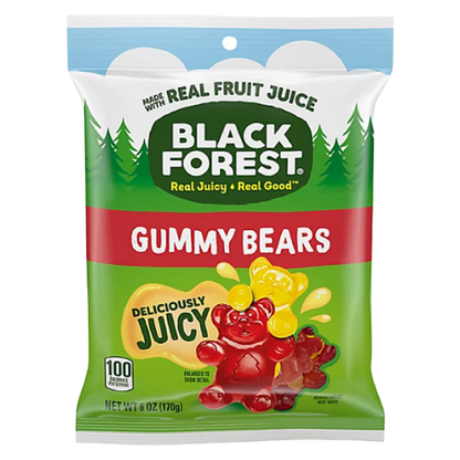 Black Forest Gummy Bears, 6oz