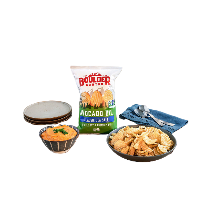 Boulder Canyon Avocado Oil Classic Sea Salt Kettle Potato Chips 5.25oz