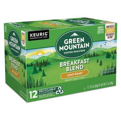Green Mountain Coffee Breakfast Blend K-Cups 12ct