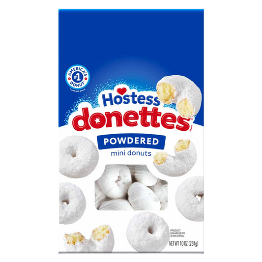 Hostess Donettes Powdered Mini Donuts Bag 10oz