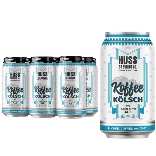 Huss Koffee Kolsch 6pk 12oz Can 4.7% ABV
