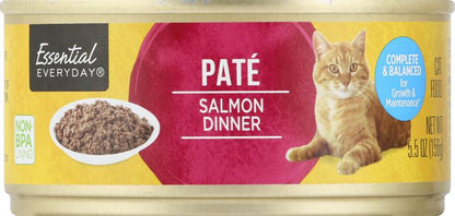 Essential Everyday Canned Salmon Cat Food - 5.5oz