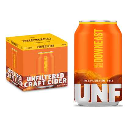 Downeast Cider Seasonal - Pumpkin Blend 4pk 12oz Can 5.0% ABV