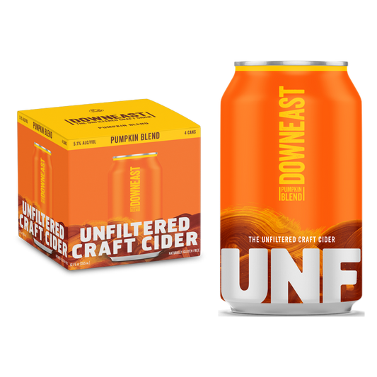 Downeast Cider Seasonal - Pumpkin Blend 4pk 12oz Can 5.0% ABV