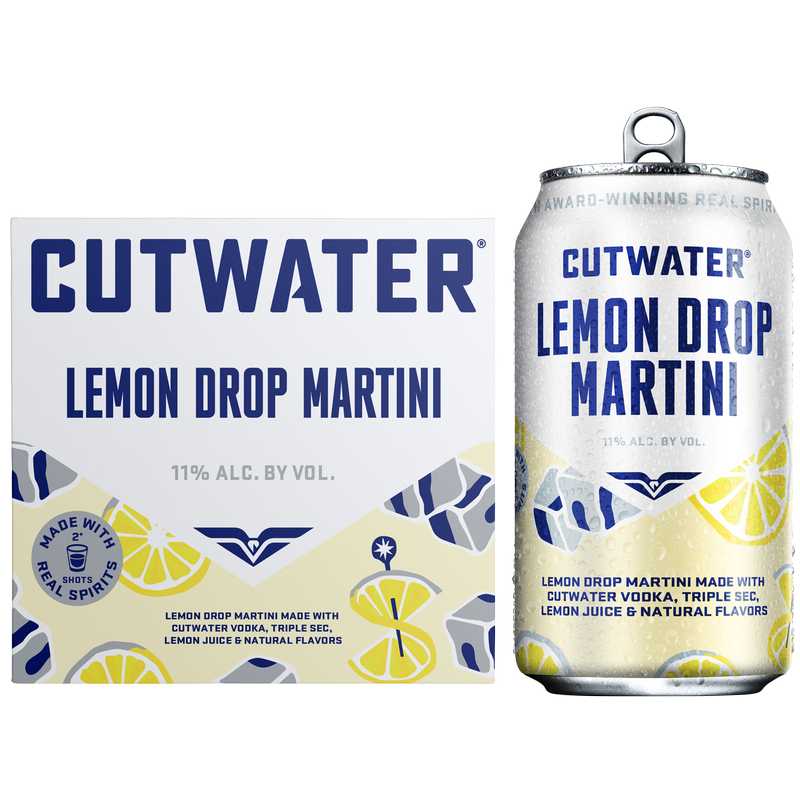 Cutwater Lemon Drop Martini 4pk 12oz Cans