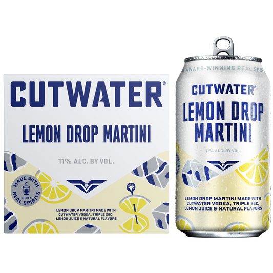 Cutwater Lemon Drop Martini 4pk 12oz Cans