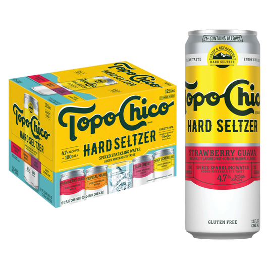 Topo Chico Hard Seltzer Variety Pack 12pk 12oz Can 4.7% ABV