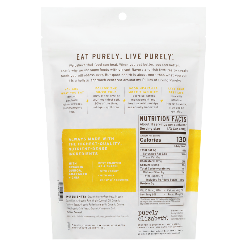 Purely Elizabeth Original Ancient Grain Granola 12oz