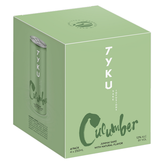 Ty Ku Cucumber Sake 4 Pack 4pk 200ml