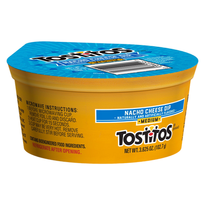 Tostitos Single Serve Nacho Cheese Dip 3.6oz