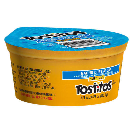 Tostitos Single Serve Nacho Cheese Dip 3.6oz