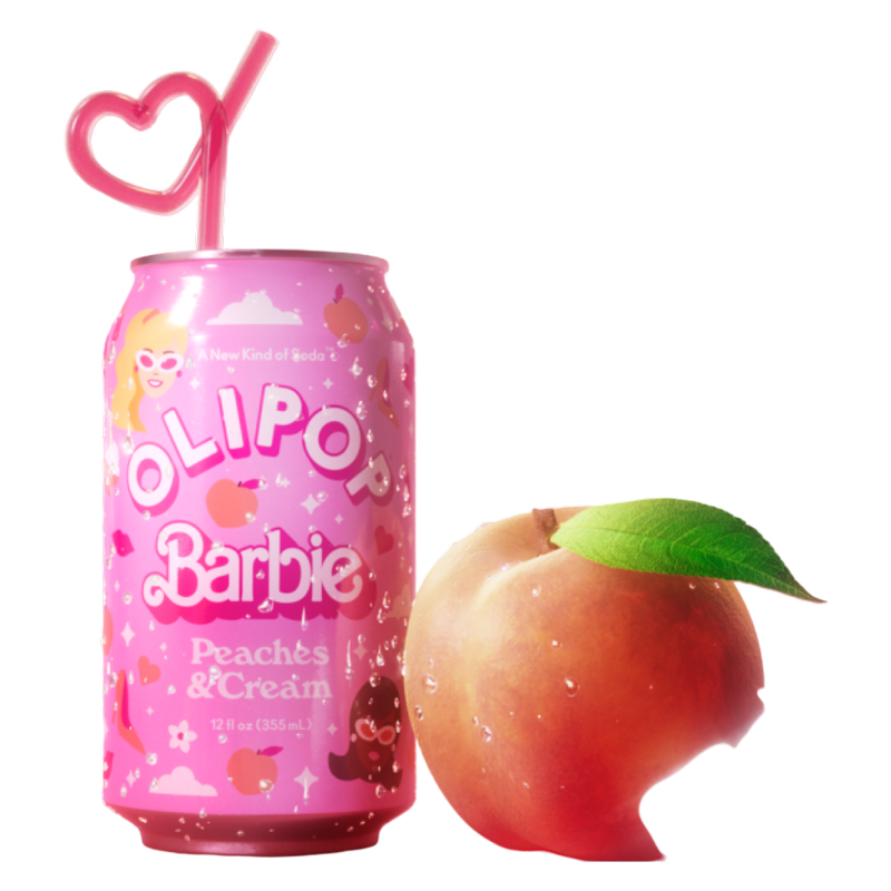 Olipop Peaches & Cream 12oz Can