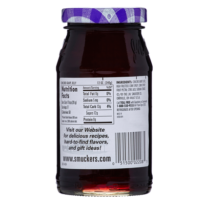 Smucker's Concord Grape Jelly 12oz