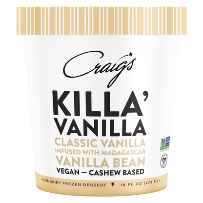 Craigs Vegan Dairy Free Frozen Dessert Killa Vanilla