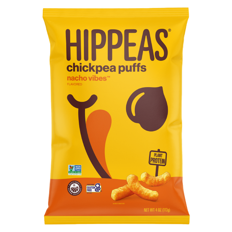 Hippeas Nacho Vibes Chickpea Puffs, 4oz