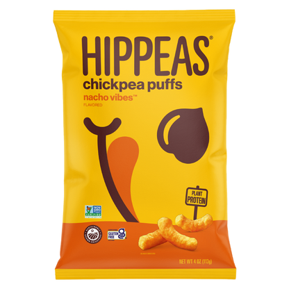 Hippeas Nacho Vibes Chickpea Puffs, 4oz