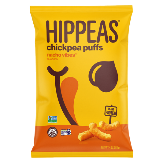 Hippeas Nacho Vibes Chickpea Puffs, 4oz