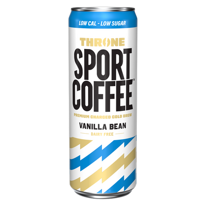 Throne Sport Coffee Vanilla Bean Coffee 11oz Can