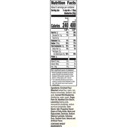 Betty Crocker Wild Blueberry Muffin Mix 16.9oz