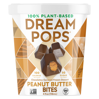 Dream Pops Peanut Butter Dream Non-Dairy Bites 4oz