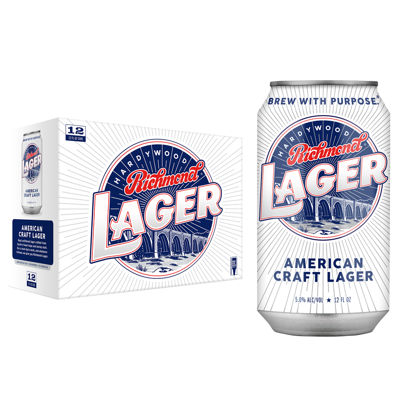 Hardywood Richmond Lager 12pk 12oz Can 5.0% ABV