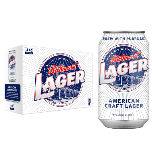 Hardywood Richmond Lager 12pk 12oz Can 5.0% ABV