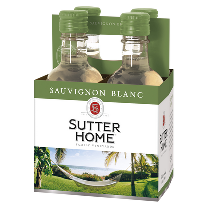 Sutter Home Sauvignon Blanc 4pk 187ml