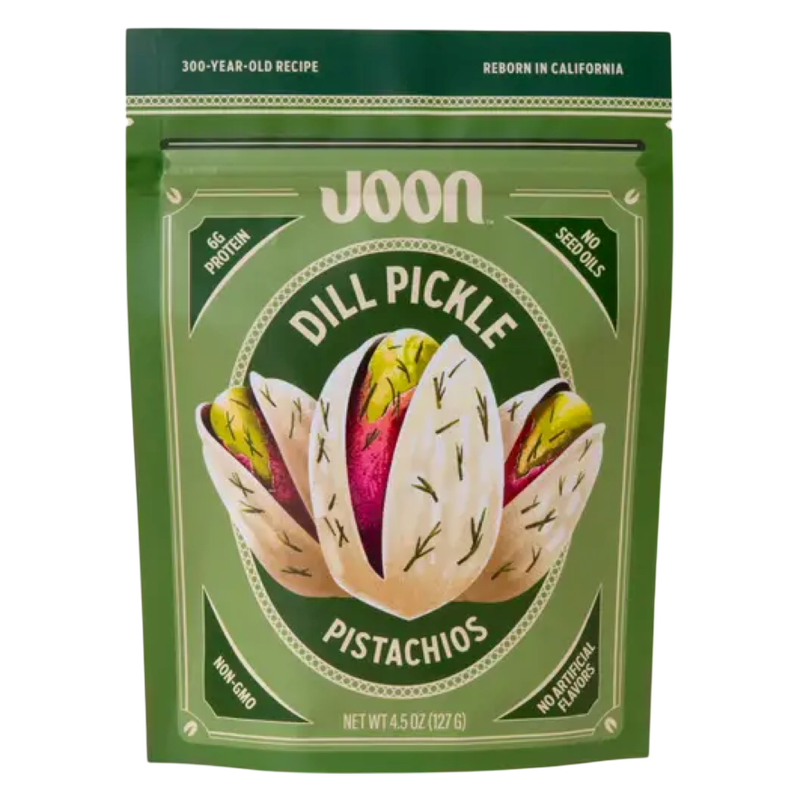 Joon Dill Pickle Pistachios, 4.5 oz